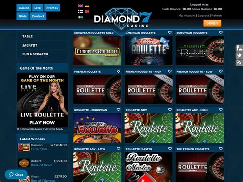 Diamond 7 casino aplicação